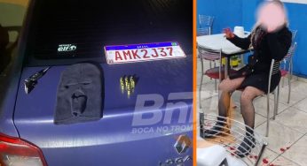 GCM localiza carro utilizado em tentativa de homicídio na Nova Rússia
