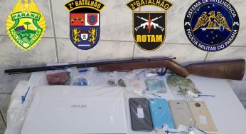 Operação contra tráfico de drogas em PG e outras cidades prende 5 suspeitos e deixa 2 mortos
