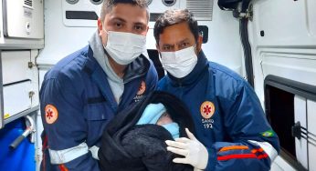 Profissionais do SAMU realizam parto dentro de residência em bairro de PG