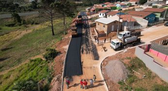 Piraí do Sul investe mais de 8,5 milhões de reais em pavimentação de bairro