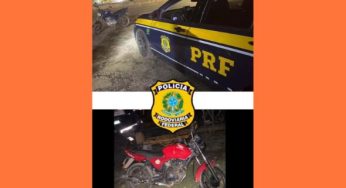 PRF apreende motocicleta com mais de R$ 73 mil em multas na BR-376