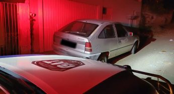 Perseguição policial termina com veículo roubado recuperado e dois suspeitos detidos