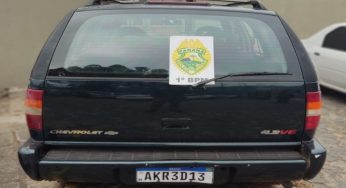 Carro roubado em PG é recuperado pela Polícia Militar