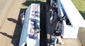 PRF apreende quase 5 toneladas de maconha em caixas de isopor gigantes; veja vídeo