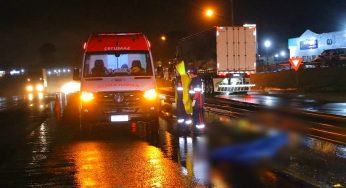 URGENTE: Homem morre atropelado por caminhão na Souza Naves em PG