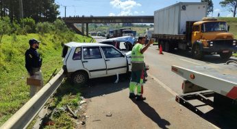 Acidente gravíssimo envolve pelo menos oito veículos na BR-376 em PG