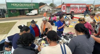Comunidade do Recanto Verde recebe doações da Campanha PG Sem Frio