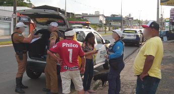Motorista embriagado causa acidente na Visconde de Taunay