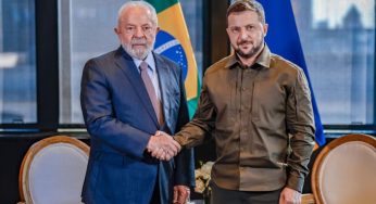 Pela primeira vez, Lula se reúne com Zelensky para debater sobre guerra na Ucrânia