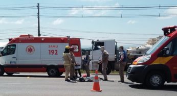 Acidente na Souza Naves termina em óbito
