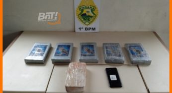 Dois homens são presos pela PM com drogas no Gralha Azul