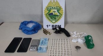 PM prende casal de traficantes após denúncia de veículo furtado