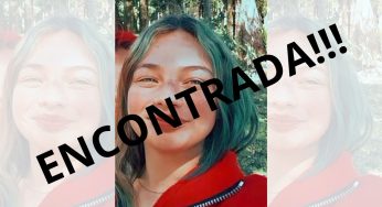 Jovem de 14 anos que estava desaparecida é encontrada