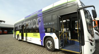 Ônibus elétrico entra em operação nesta terça-feira em Ponta Grossa