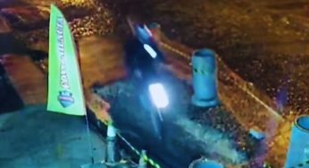 Motociclista cai em buraco aberto em rua de PG