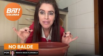 No balde, por Renata Regis Florisbelo