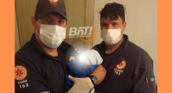 Profissionais do SAMU realizam mais um parto em bairro de PG