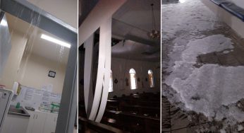 Asilo São Vicente de Paulo em PG volta a sofrer estragos por conta de temporal