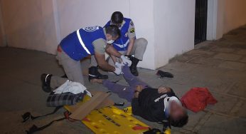 Homem fica gravemente ferido após ser atropelado em Ponta Grossa; motorista fugiu sem prestar socorro