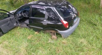 PM recupera carro após motorista ser rendido em semáforo de Ponta Grossa