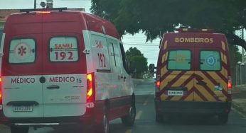 Homem fica em estado grave após ser atingido por roda de pá carregadeira em Castro