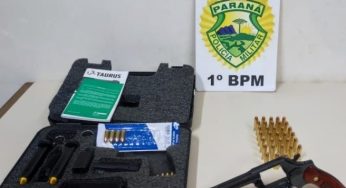 Ameaça com arma de fogo após briga de trânsito em PG termina com um preso