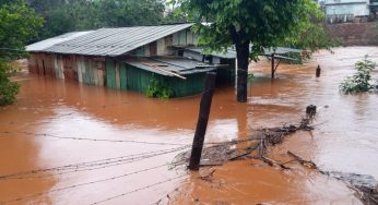 Chuvas fortes causam prejuízos em mais de 60 cidades e afetam 19 mil pessoas em todo o Paraná