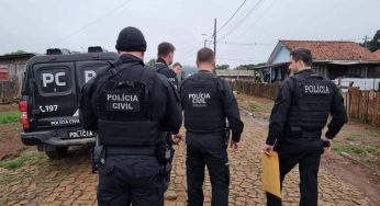 Polícias fazem megaoperação contra organização criminosa no Paraná
