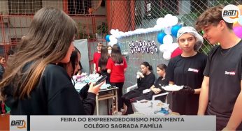 Feira de empreendedorismo movimenta colégio Sagrada Família