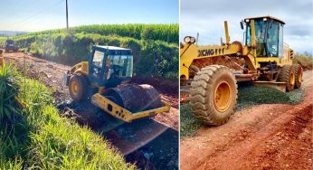 Programa Caminhos do Agro atinge 330 km de estradas rurais recuperadas