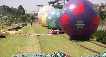 ‘Parque da Bolinhas Gigantes de Natal’ em PG já tem data de inauguração