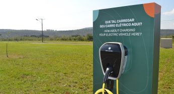 Parque Estadual de Vila Velha começa a oferecer carregadores para carros elétricos