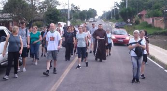 Em Irati, caminhada de franciscanos vai recolher lixo nas ruas no domingo (03)
