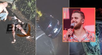 Zé Neto teve ferimentos no braço e 3 costelas fraturadas