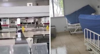 Temporal causa alagamentos e transtornos em hospitais de Ponta Grossa e Castro. Veja vídeos