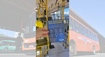 VCG lança campanha de prevenção a furtos no transporte coletivo