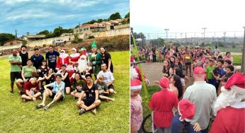 Paróquia Nossa Senhora Auxiliadora distribui presentes e doces a crianças carentes em PG