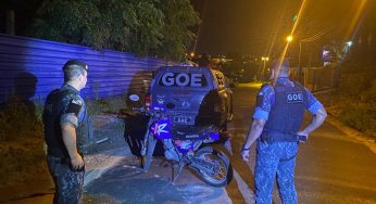 Motocicleta com alerta de roubo é recuperada em Ponta Grossa