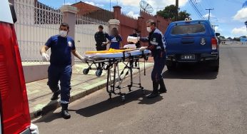 Mulher em surto é socorrida pelo Samu e GCM em Ponta Grossa