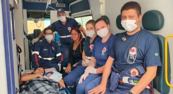 Equipe do Samu realiza parto de risco em Ponta Grossa