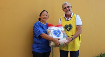 Famílias de Ponta Grossa foram beneficiadas por Campanha de Natal da LBV