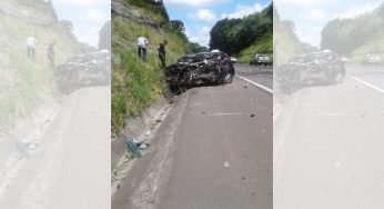 Grave acidente deixa pelo menos uma vítima fatal na BR-373 em Imbituva