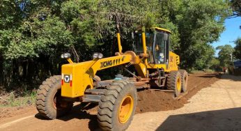 Região do Santa Tereza recebe mais de 12 km em melhorias no Programa Caminhos do Agro