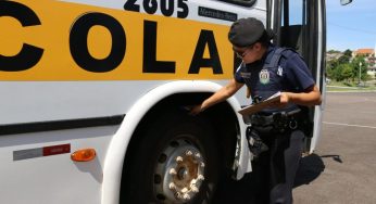 Vistoria no transporte escolar de Castro se inicia nesta semana
