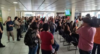 Grande procura por emprego gera fila na Agência do Trabalhador em PG