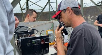 Reativada repetidora princesa através dos radioamadores em Ponta Grossa