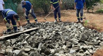 Crateras no Jardim Primor em PG são fechadas com novo método de drenagem