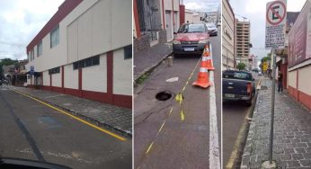 Moradores denunciam instalação de ponto de ônibus em local inadequado próximo ao Colégio Sant’Ana