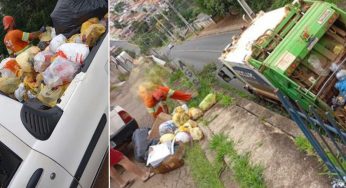 Moradores do Chapada utilizam os próprios carros para coletar o lixo devido à falta de acesso do caminhão à rua