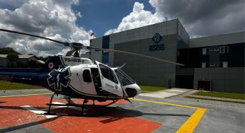 Aeromédico realiza transferência de urgência de paciente com AVC da cidade de Ponta Grossa